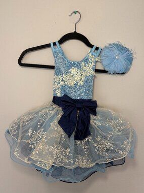 Weissman blue leo with tutu